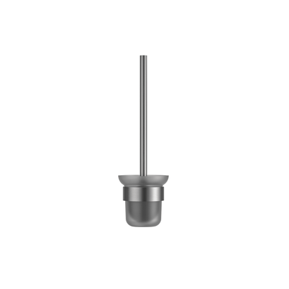 MELA - PALCO/RONDO Toilet Brush Holder Brushed NickelAccessories – available at Bathroom City Perth