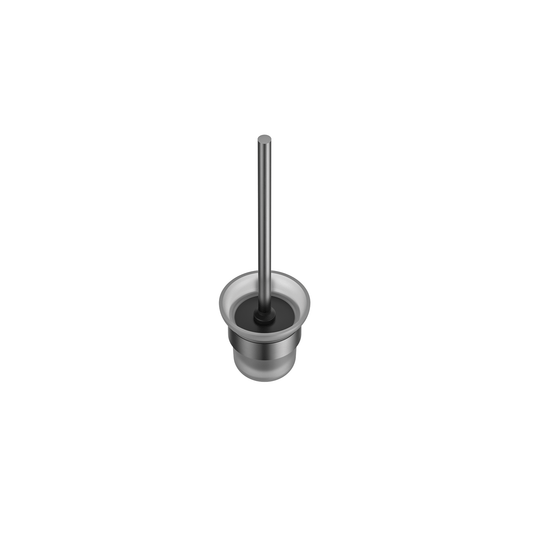 MELA - PALCO/RONDO Toilet Brush Holder Brushed NickelAccessories – available at Bathroom City Perth