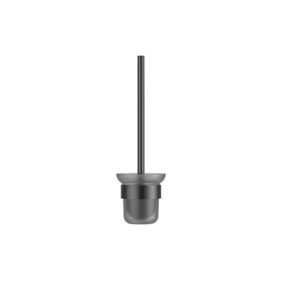 MELA - PALCO/RONDO Toilet Brush Holder Gun MetalAccessories – available at Bathroom City Perth
