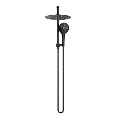 MELA - PALCO/RONDO Twin Combo Shower Set without Rail BlackTapwareMELABathroom City from Mela – available at Bathroom City Perth
