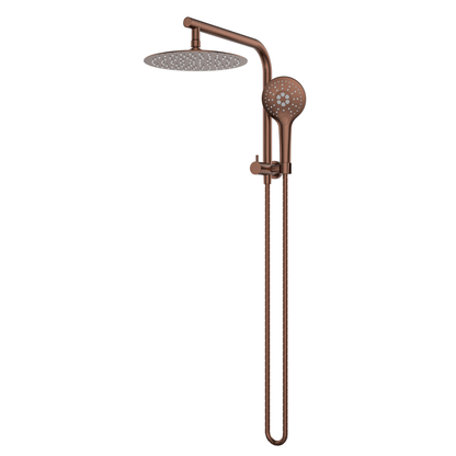 MELA - PALCO/RONDO Twin Combo Shower Set without Rail Brushed CopperTapware from MELA – available at Bathroom City Perth