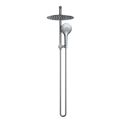 MELA - PALCO/RONDO Twin Combo Shower Set without Rail ChromeTapware – available at Bathroom City Perth