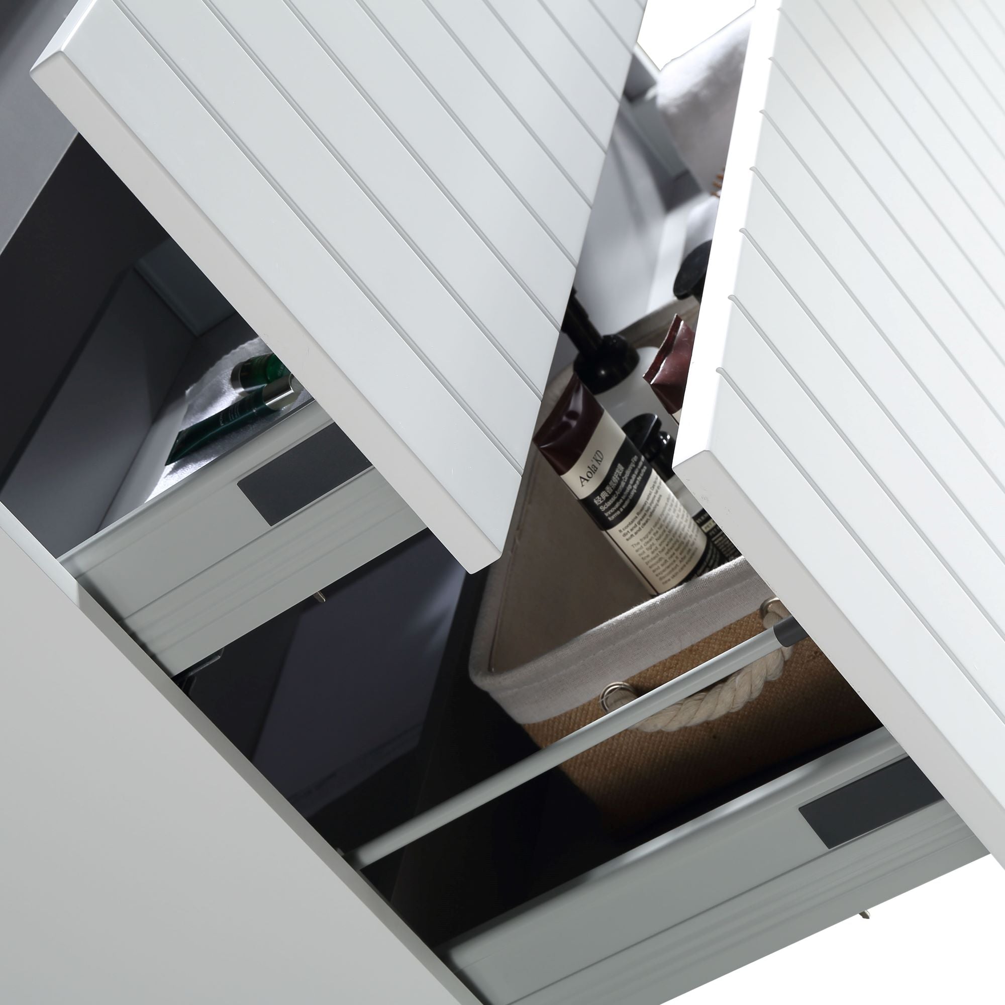 MELA - PASTEL 1200 Matt White Wall Hung Vanity with DrawersVanities – available at Bathroom City Perth