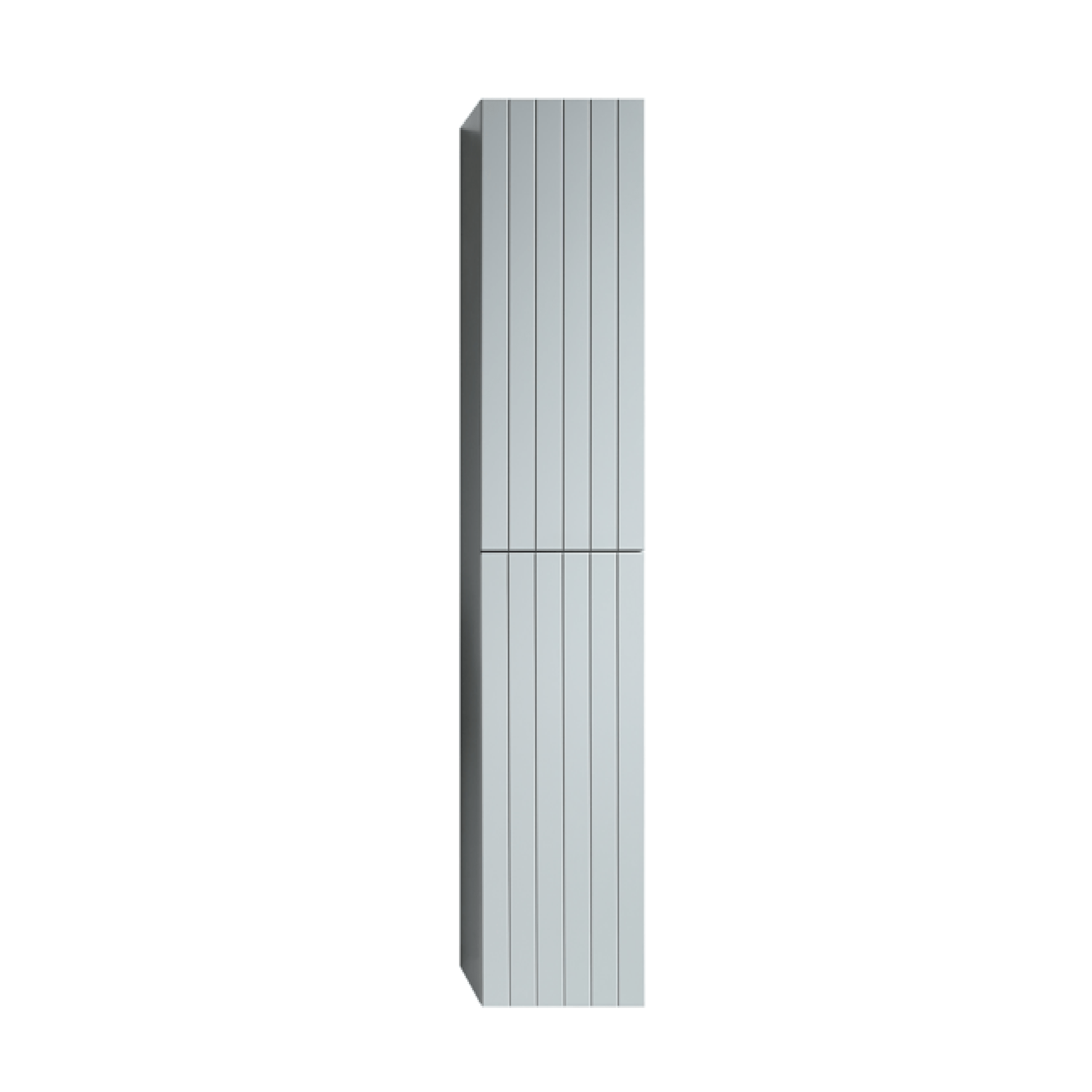 MELA - PASTEL 400 Matt Grey Wall Hung TallboyVanities – available at Bathroom City Perth