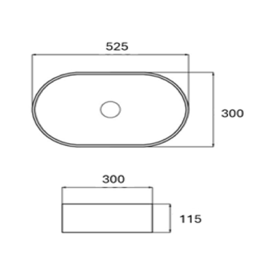 MELA PAULA double above counter vanity basin option set for double vanity installations – available at Bathroom City Perth