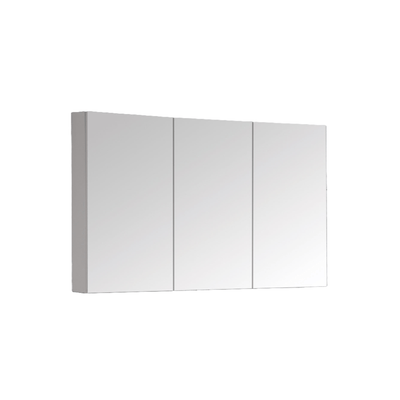 MELA - PORTER 1200 Gloss White Mirror Cabinet - Mirror – available at Bathroom City Perth