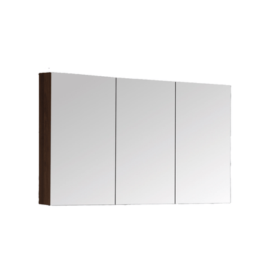 MELA - PORTER 1200 Walnut Mirror Cabinet - Mirror – available at Bathroom City Perth