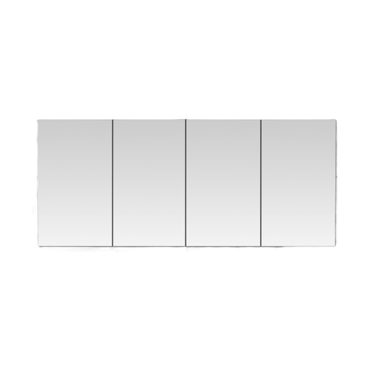MELA - PORTER 1800 Gloss White Mirror CabinetMirror – available at Bathroom City Perth