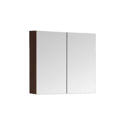 MELA - PORTER 900 Walnut Mirror Cabinet - MIRRORS & MIRROR CABINETS – available at Bathroom City Perth