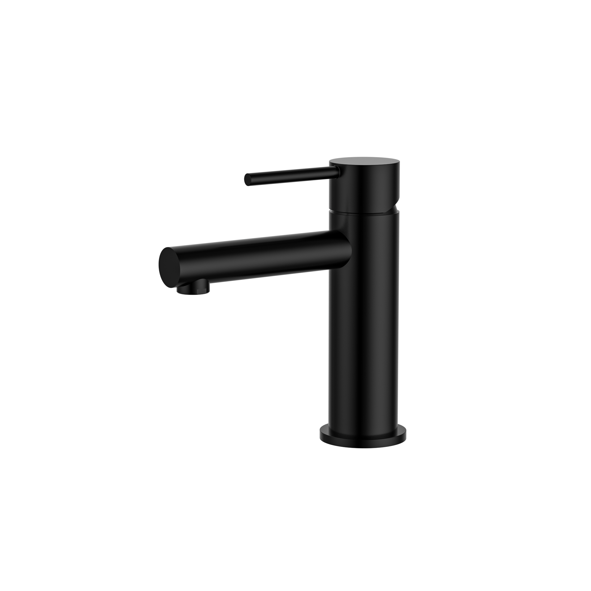 MELA - RONDO Basin Mixer Black - Tapware - from our - MELA - supplier–available at Bathroom City Perth