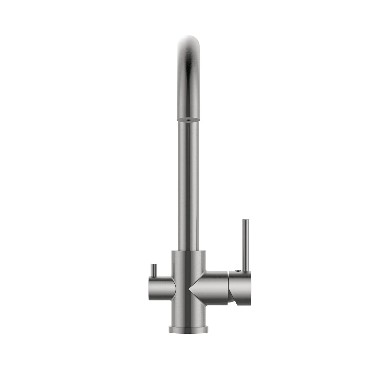 MELA - RONDO Filter Sink Mixer Brushed Nickel-Tapware-from our-MELA-supplier–available at Bathroom City Perth