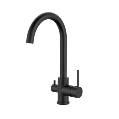 MELA - RONDO Filter Sink Mixer Matt Black-Tapware-from our-MELA-supplier–available at Bathroom City Perth