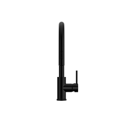 MELA - RONDO Pull Out Sink Mixer BlackTapware – available at Bathroom City Perth