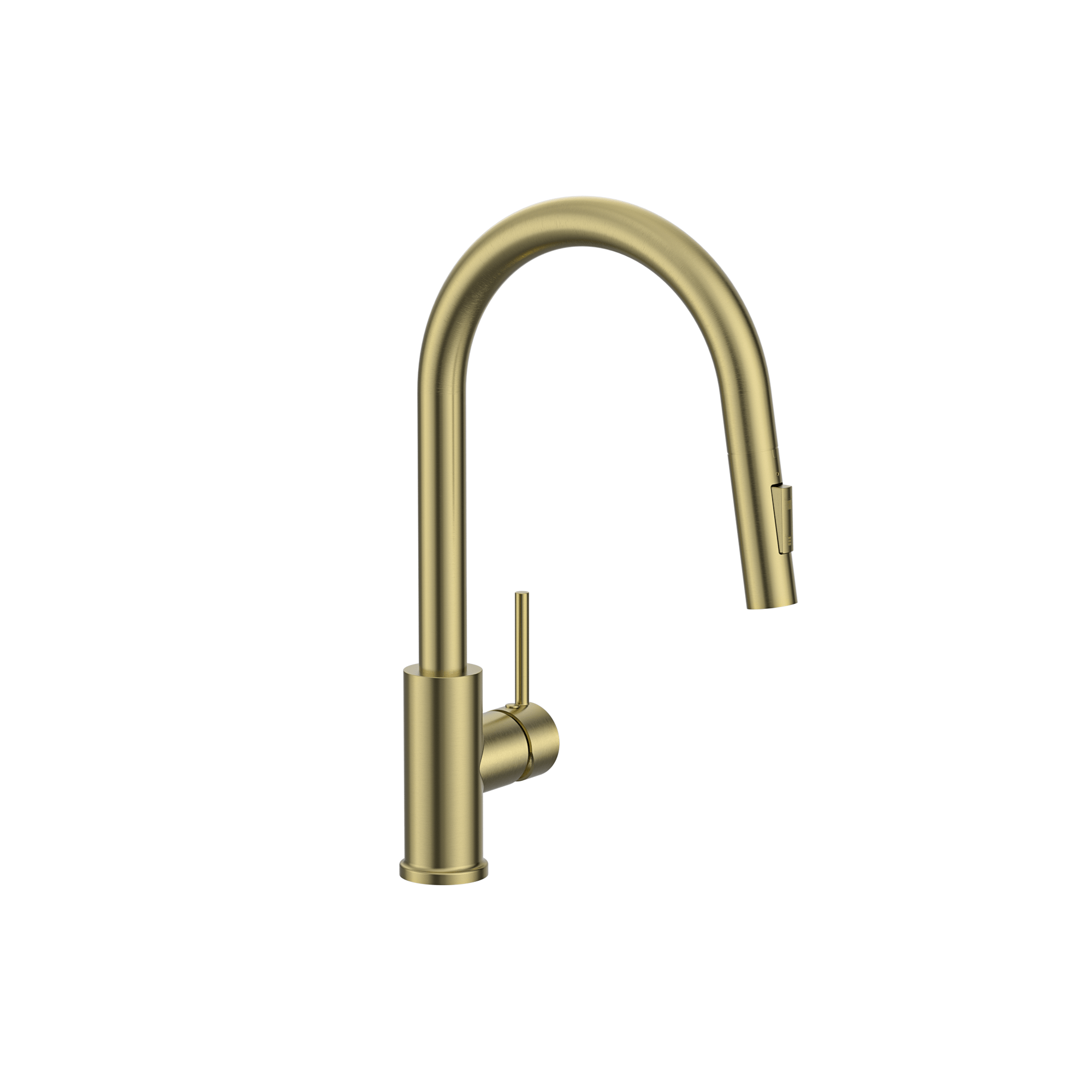 MELA - RONDO Pull Out Sink Mixer Brushed BrassTapware – available at Bathroom City Perth