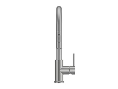 MELA - RONDO Pull Out Sink Mixer Brushed Nickel - Tapware - from our - MELA - supplier–available at Bathroom City Perth