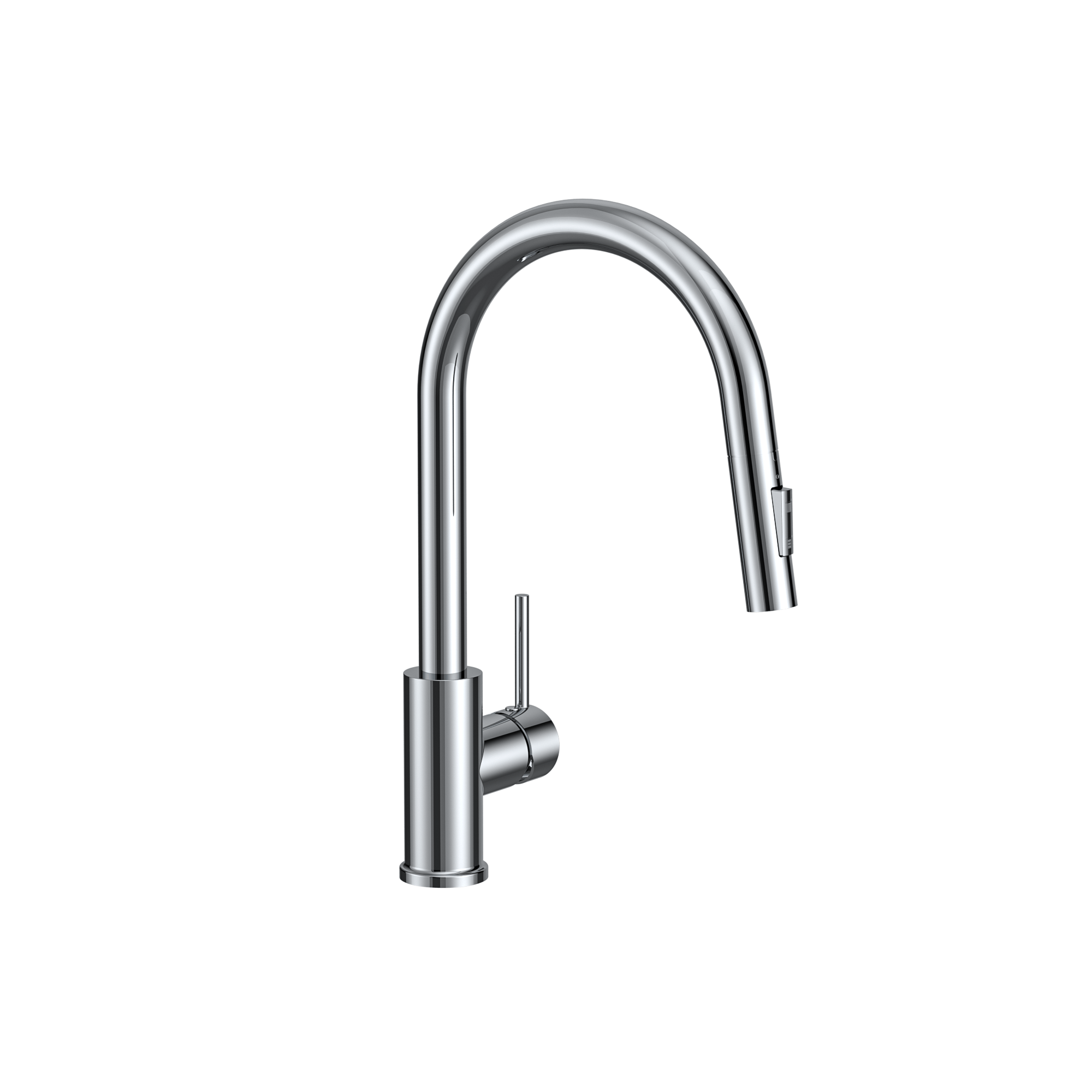 MELA - RONDO Pull Out Sink Mixer ChromeTapware – available at Bathroom City Perth