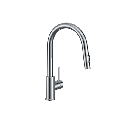MELA - RONDO Pull Out Sink Mixer ChromeTapware – available at Bathroom City Perth