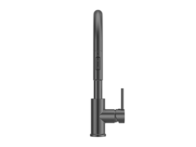 MELA - RONDO Pull Out Sink Mixer Gun Metal - Tapware - from our - MELA - supplier–available at Bathroom City Perth