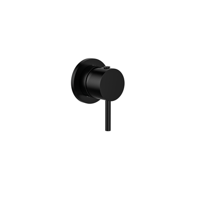 MELA - RONDO Shower/Bath Wall Mixer BlackTapware – available at Bathroom City Perth