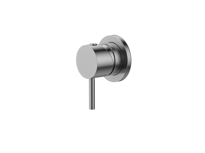 MELA - RONDO Shower/Bath Wall Mixer Brushed Nickel - Tapware - from our - MELA - supplier–available at Bathroom City Perth