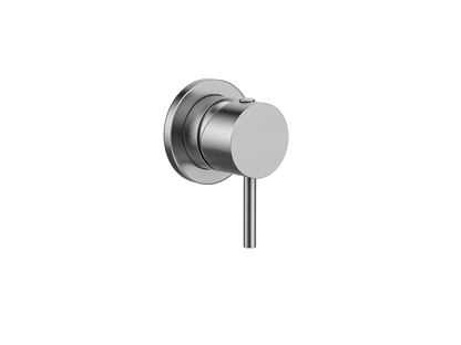 MELA - RONDO Shower/Bath Wall Mixer Brushed Nickel - Tapware - from our - MELA - supplier–available at Bathroom City Perth