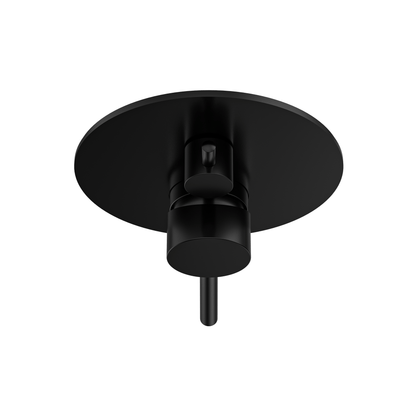 MELA - RONDO Shower/Bath Wall Mixer with Diverter BlackTapware – available at Bathroom City Perth