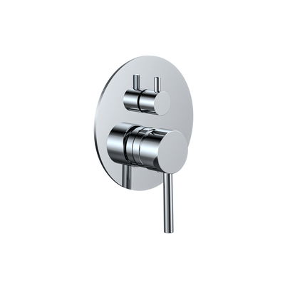 MELA - RONDO Shower/Bath Wall Mixer Diverter ChromeTapware – available at Bathroom City Perth