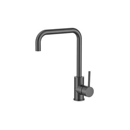 MELA - RONDO Square Gooseneck Sink Mixer Gun MetalTapware – available at Bathroom City Perth