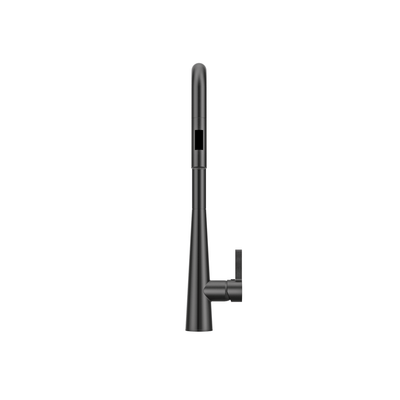 MELA - RONDO Square Kitchen Pull Out Mixer Gun MetalTapware – available at Bathroom City Perth