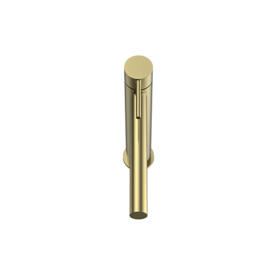 MELA - RONDO Tall Basin Mixer Brushed BrassTapware – available at Bathroom City Perth