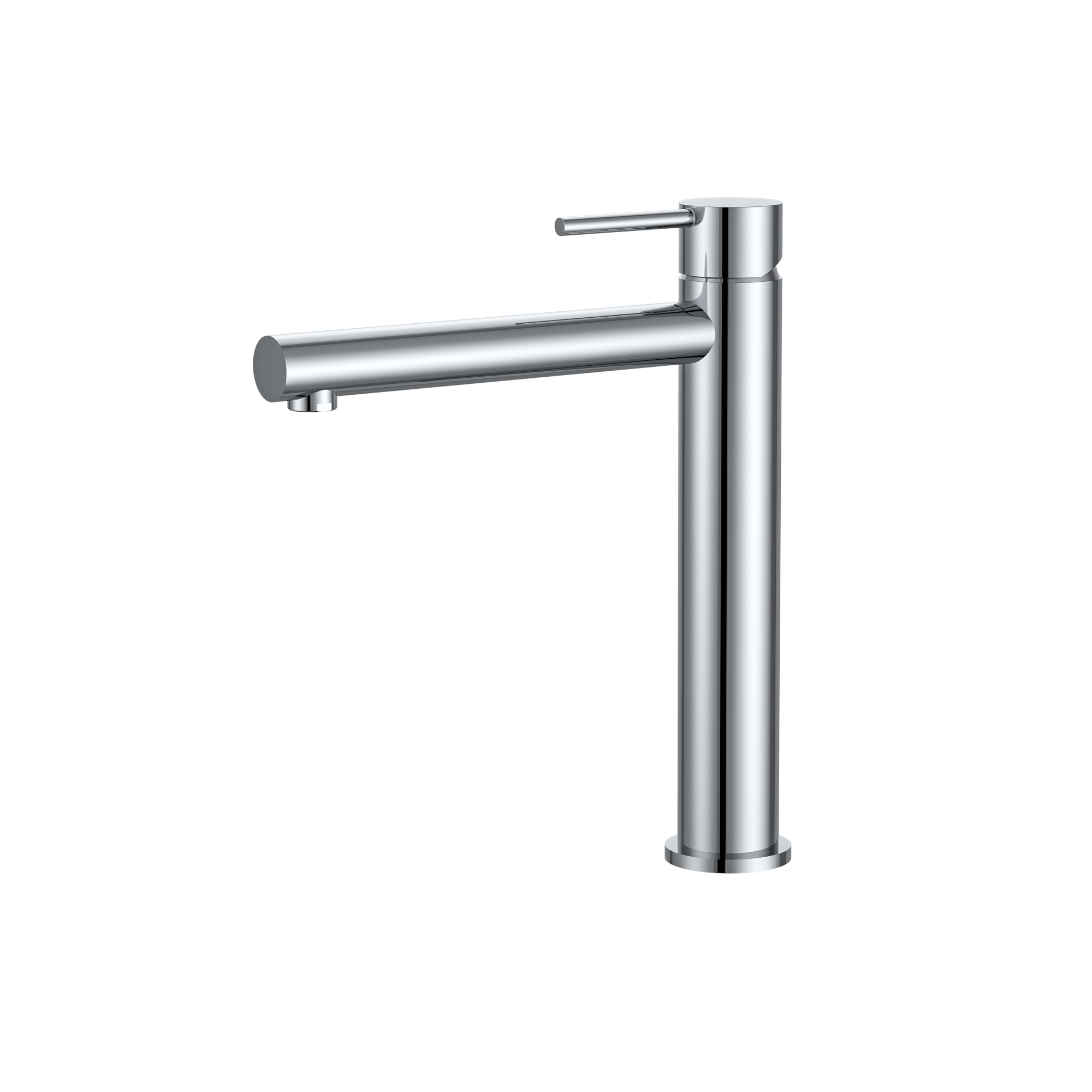 MELA - RONDO Tall Basin Mixer ChromeTapware – available at Bathroom City Perth