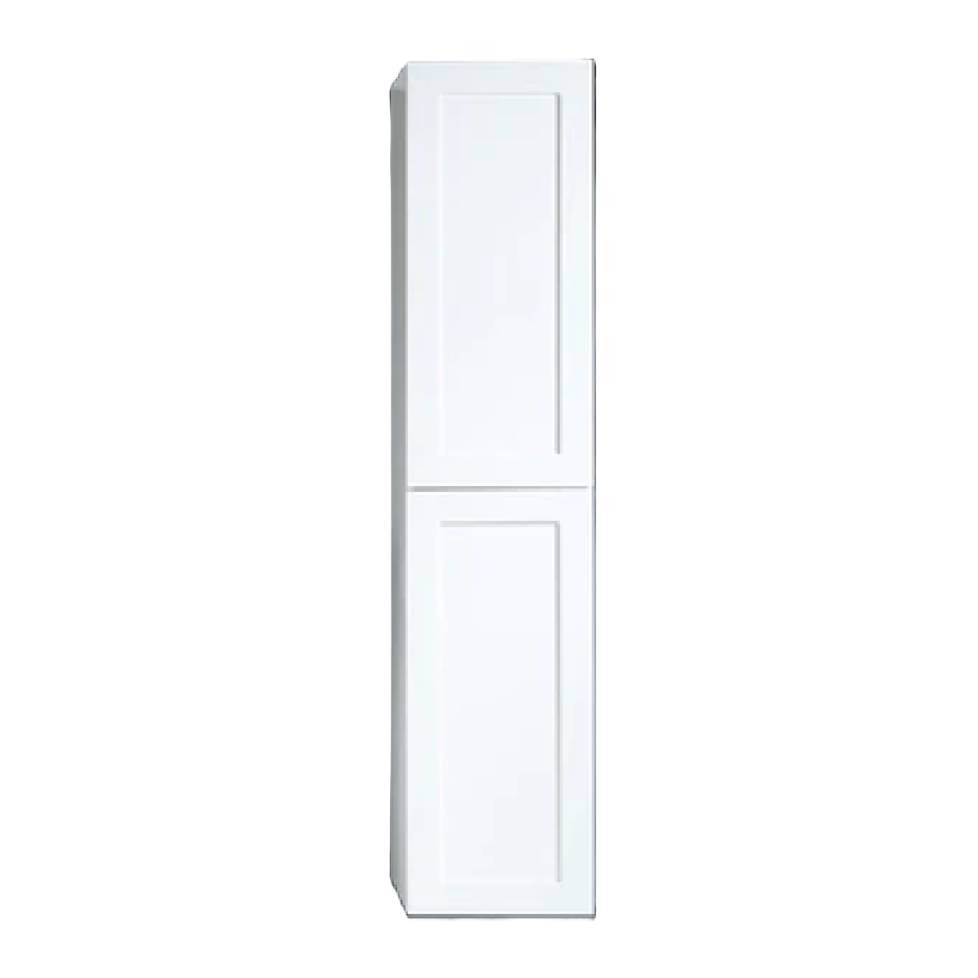 MELA - SHAKER 400 Matt White Wall Hung TallboyVanities – available at Bathroom City Perth