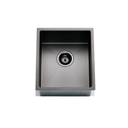 MELA - TRITON 380S Stainless Steel Sink Black - Sink - from our - MELA - supplier–available at Bathroom City Perth