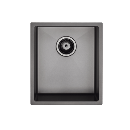 MELA - TRITON 380S Stainless Steel Sink Black - Sink - from our - MELA - supplier–available at Bathroom City Perth