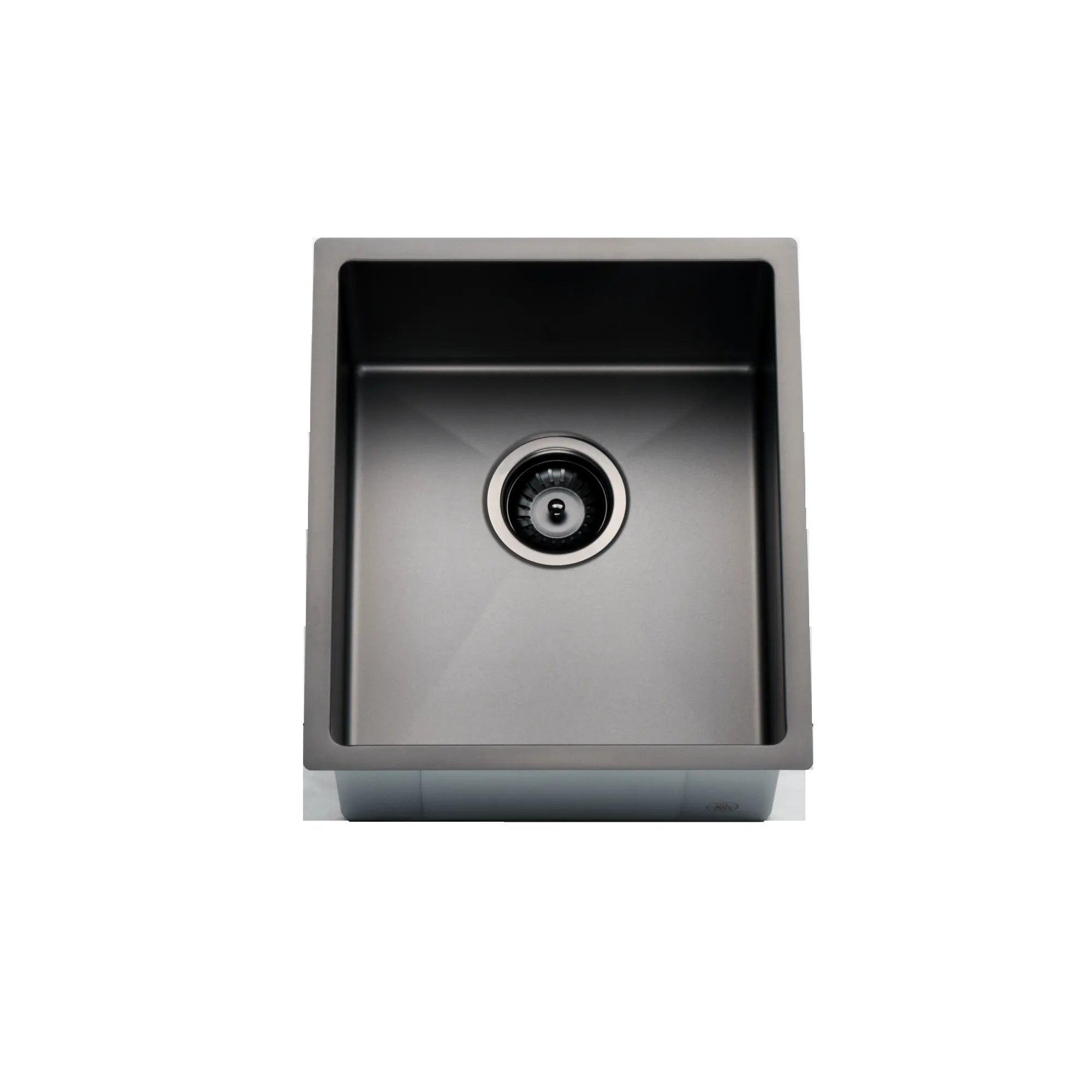 MELA - TRITON 380S Stainless Steel Sink Black-Sink-from our-MELA-supplier–available at Bathroom City Perth