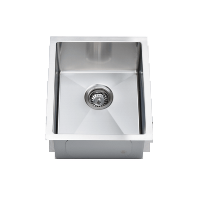 MELA TRITON 380S stainless steel kitchen sink with modern single bowl design