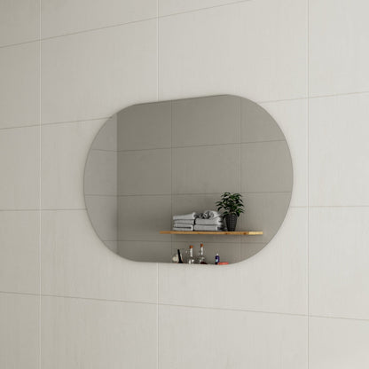 MELA - VERA 1200 Horizontal Oval MirrorMirror – available at Bathroom City Perth