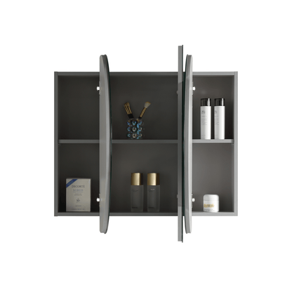 MELA - VERA 1200 Horizontal Oval Mirror Cabinet - Mirror - from our - MELA - supplier–available at Bathroom City Perth