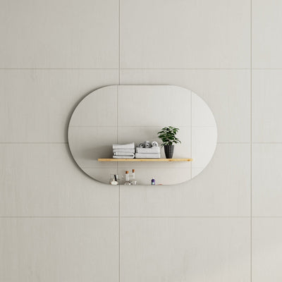 MELA - VERA 900 Horizontal Oval MirrorMirror – available at Bathroom City Perth