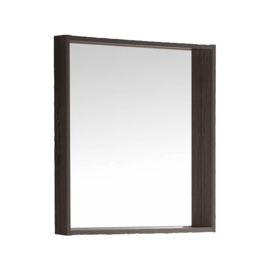 MELA - VINA 750 Dracula Oak Box Frame MirrorMirror – available at Bathroom City Perth
