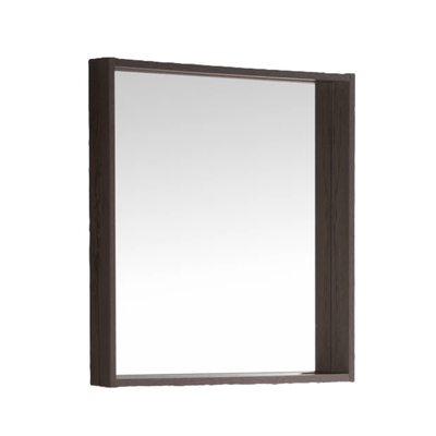 MELA - VINA 900 Dracula Oak Box Frame Mirror - Mirror – available at Bathroom City Perth