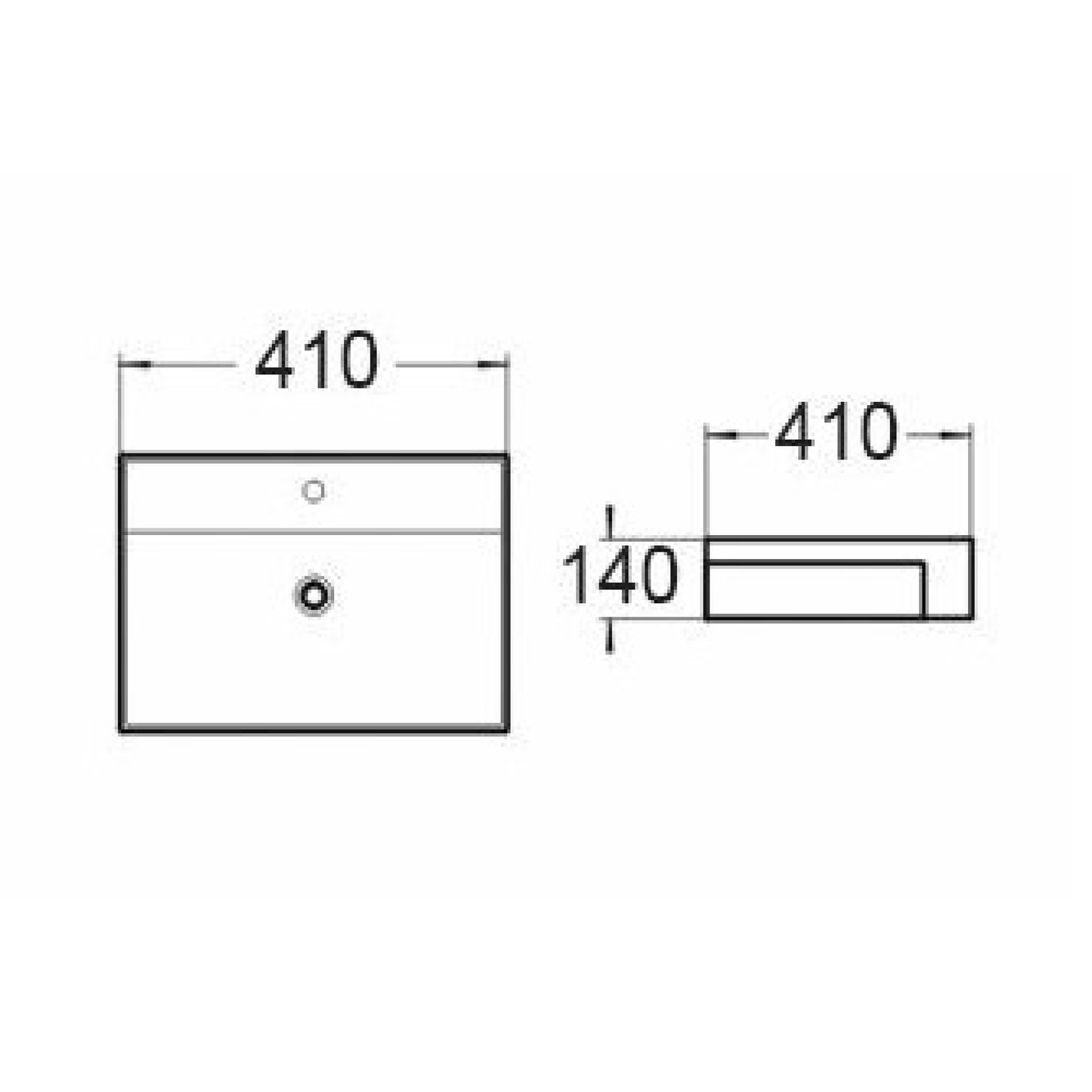 MELA - ZONE Semi Recessed BasinBasins – available at Bathroom City Perth