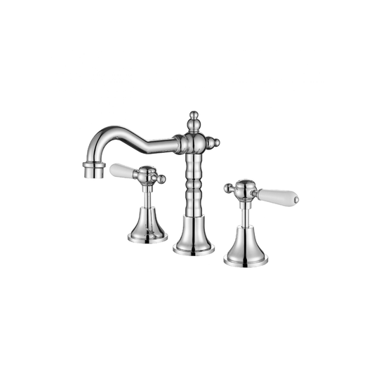 MODERN NATIONAL - BORDEAUX Basin Set 1/4 Turn ChromeTapware – available at Bathroom City Perth