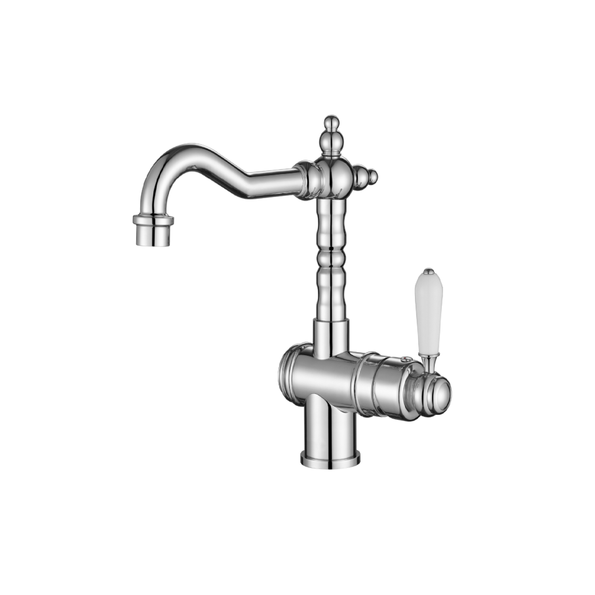 MODERN NATIONAL - BORDEAUX High Rise Basin Mixer ChromeTapware – available at Bathroom City Perth