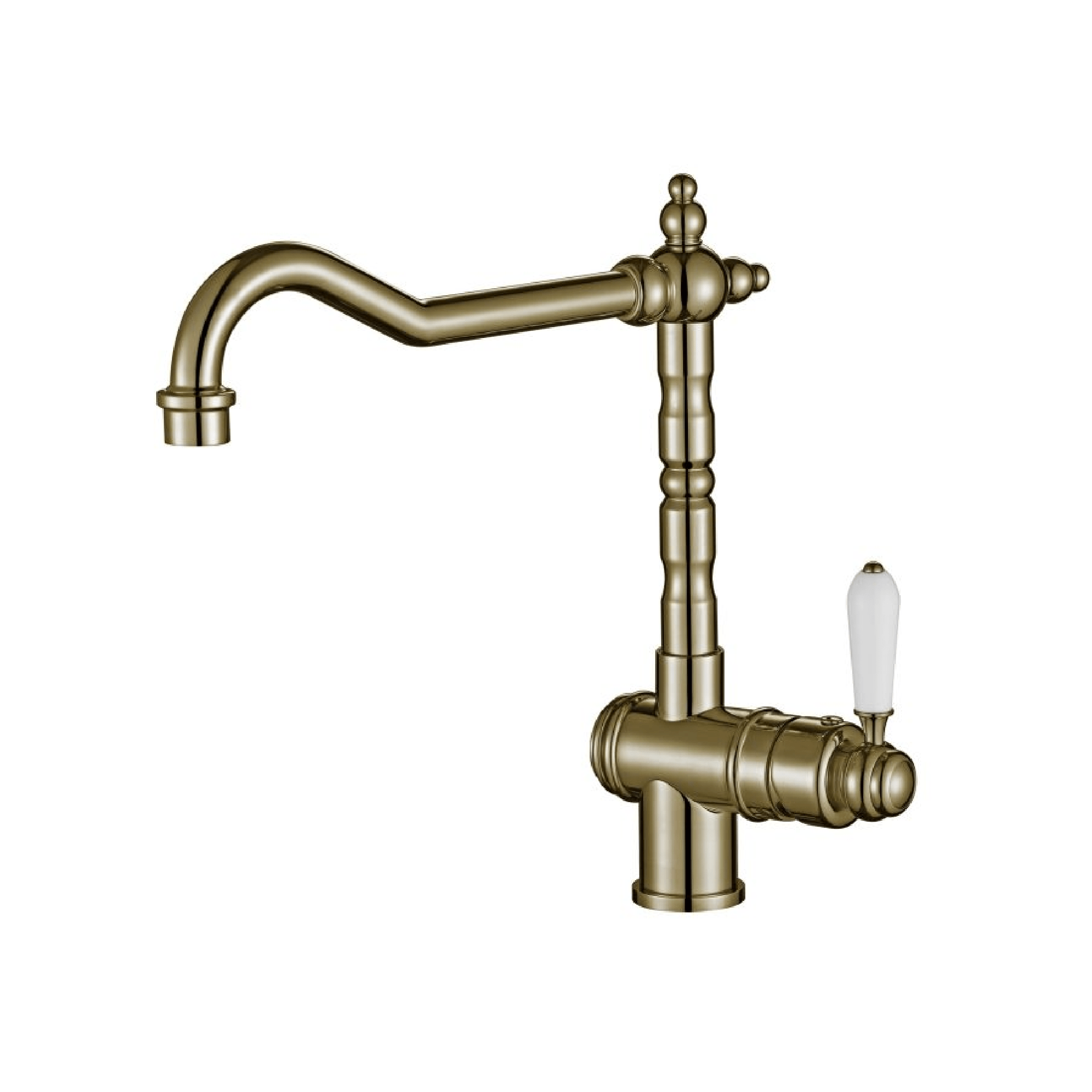 MODERN NATIONAL - BORDEAUX Kitchen Mixer Brushed Bronze - Tapware - from our - Modern National - supplier–available at Bathroom City Perth