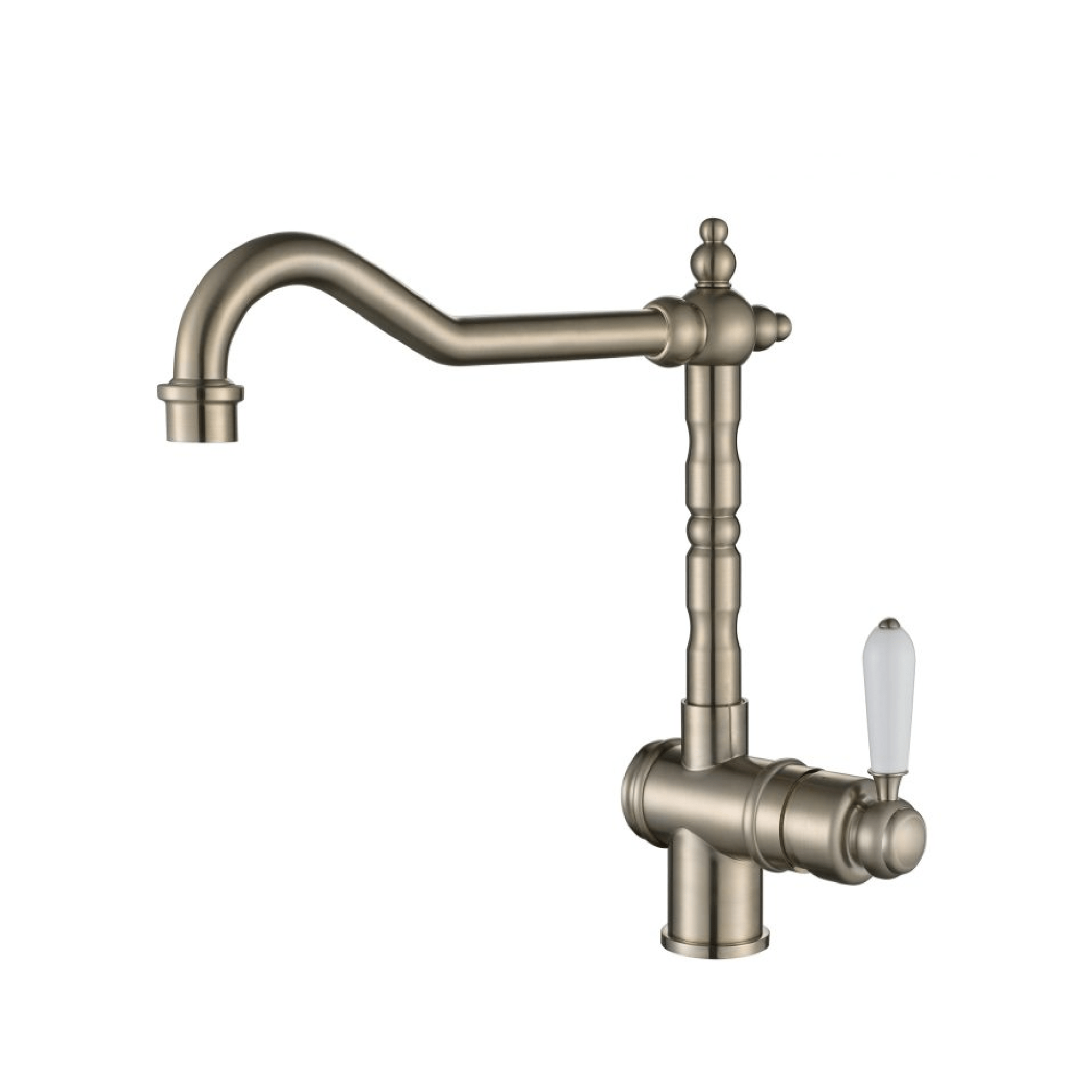 MODERN NATIONAL - BORDEAUX Kitchen Mixer Brushed Nickel - Tapware - from our - Modern National - supplier–available at Bathroom City Perth