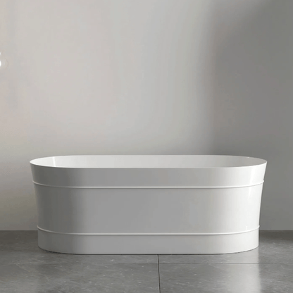 OTTI - Attica Bondi 1700 Gloss White Bath - Baths - from our - Otti - supplier–available at Bathroom City Perth