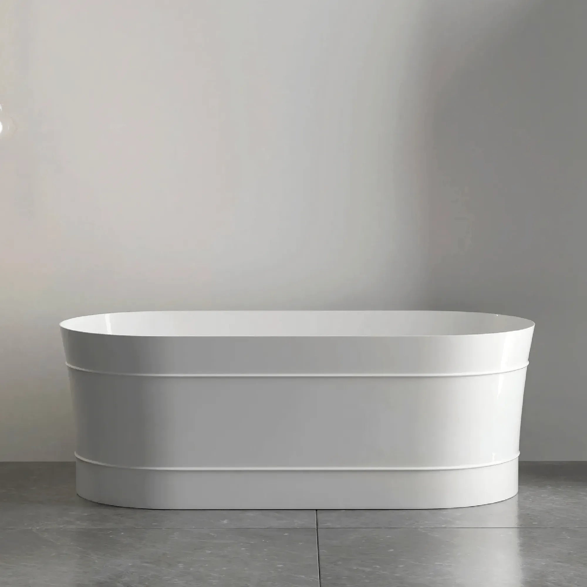 OTTI - Attica Bondi 1700 Gloss White Bath-Baths-from our-Otti-supplier–available at Bathroom City Perth