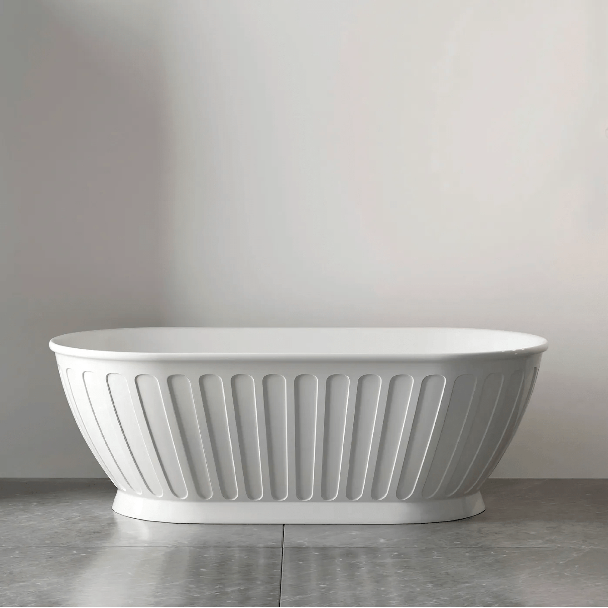 OTTI - Attica Kensington 1700 Gloss White Bath - Baths - from our - Otti - supplier–available at Bathroom City Perth
