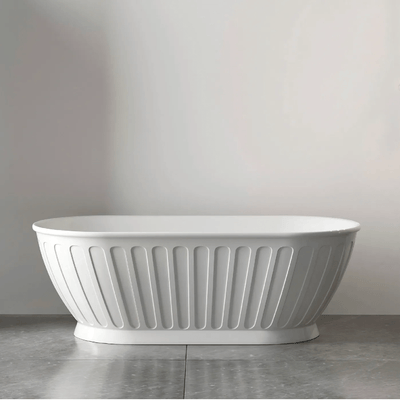 OTTI - Attica Kensington 1700 Gloss White Bath - Baths - from our - Otti - supplier–available at Bathroom City Perth